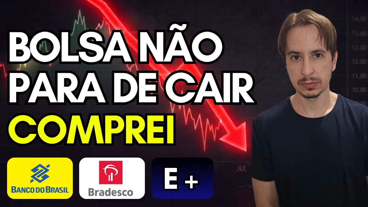 Recorde de 9 Quedas Seguidas na Bolsa. Comprei Algumas Ações, Hora de Queimar Caixa?