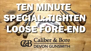 Devongunsmith Ten Minute Special Fix Loose Fore-end on a Bettinsoli