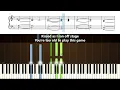 Laufey - Goddess - Accurate Piano Tutorial with Sheet Music