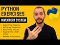 Python Exercise Full Inventory System in Python Beginner Level With Challenges Application