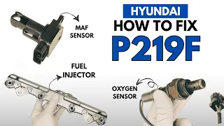 Hyundai Fixing P219F Engine Error Code with 4 Methods