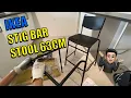 Assemble STIG IKEA 63cm high stool using only simple hand tool