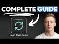 Loop Over Items Node Explained in 6 Minutes n8n Beginners Tutorial