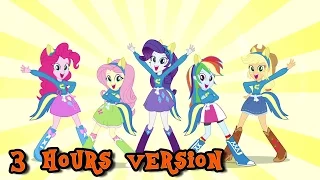 MLP EQG Equestria Girls Cafeteria Song 3 Hours Extended Version HQ 