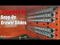Snap-On Drawer Slider Replacement Relocation AnthonyJ350