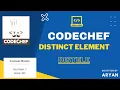 Distinct Elements Codechef Starter 19