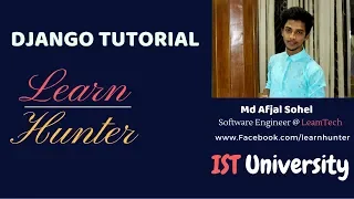 Django bangla tutorial part-5 FirstApp