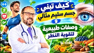 كيف تبني جسم سليم مثالي💪 وصفات طبيعية لتقوية النظر