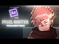 pixel sorter transition After Effects Edit Tutorial