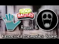 How To Probably Get Recall Glove And Repressed Memories Badge Slap Battles Roblox
