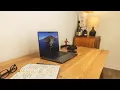 Tour my minimalist desk setup