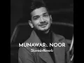 MUNAWAR : NOOR || Slowed And Reverb ||#biggboss17 #MunawarFaruqui