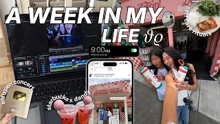 SUMMER WEEK IN MY LIFE VLOG ⭐ enhypen concert, starbucks dandy event, easy workout + self care reset