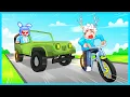 Download Lagu SERU BANGET! PERTEMPURAN MOBIL PALING KUAT Vs SEPEDA!