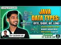 Java Data Types Explained Byte Short Int Long Negative Numbers in Binary By Sudhir Sir