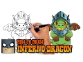 How to Draw Clash Royale Inferno Dragon