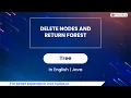 Delete Nodes And Return Forest Module Trees In English Java - 51