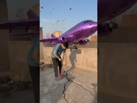 نفخت الطيارة عشان انقذ نفسي من الزلزال القاتل😱