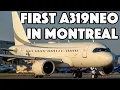 Download Lagu *FIRST VISIT!* K5 Aviation Airbus A319Neo ACJ departing Montreal (YUL/CYUL)