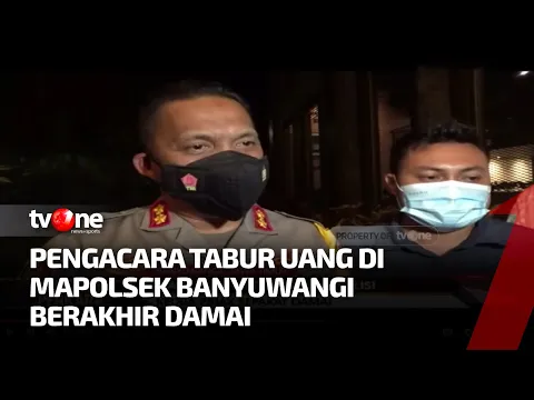 Kronologi Pengacara Hamburkan Uang Rp 40 juta di Mapolsek Kota Banyuwangi