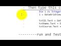 Lesson 18 Grid view data VB Visual Studio Net Sahalsofware