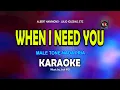 Download Lagu WHEN I NEED YOU [ KARAOKE | MALE KEY ] - JULIO IGLESIAS@nuansamusikkaraoke