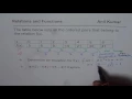 Find Equation for the Function from Table of Values and Understand Function Notation