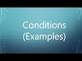 17 - Conditions Examples in Python Arabic