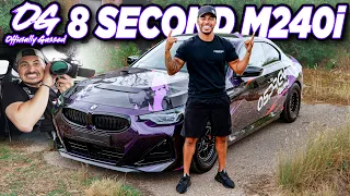1500HP AWD BMW M240i | Can We Run 8s on an UNPREPPED Airstrip?! ft. Officially Gassed