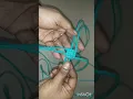 Lagu biscuit knot. wire koodai making basic biscuit knot.
