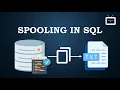 Spooling in SQL Spool command with Example TechnonTechTV
