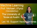 16 Machine Learning Support Vector Machines