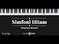 Simfoni Hitam - Sherina Munaf (KARAOKE PIANO - FEMALE KEY)