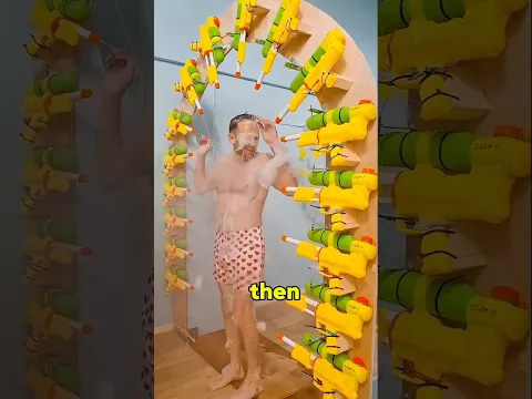 This Man Invented the Lazy Shower.