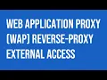 Microsoft Windows Server Web Application Proxy WAP reverse-proxy