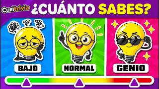 ¿Cuánto sabes? 😎 | Reto de cultura general 👈📚 | Pon aprueba tus conocimientos y mira tu nivel ✅🧠