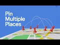 How to Pin Multiple Locations on Google Maps Save Multiple Places in One Map