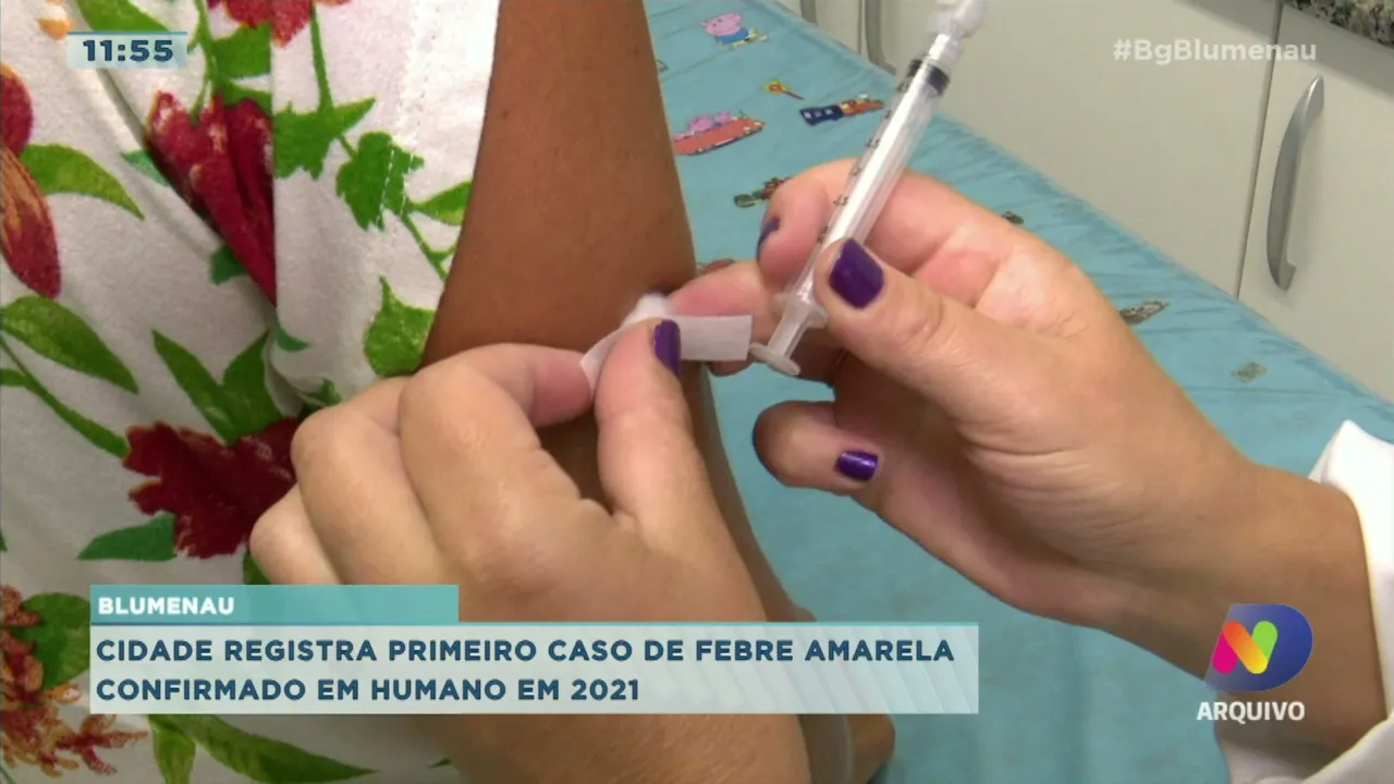 Blumenau confirma primeiro caso de febre amarela em ser humano em 2021