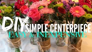 DIY Easy Inexpensive Baptism Centerpiece MommyTipsByCole