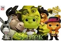 Dreamworks Shrek Shrek Donkey and Puss N Boots Funko Pop Review