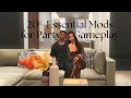 20 for Party Gameplay in the Sims 4