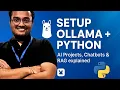 How to Setup Ollama and Integrate with Python Run ChatGpt Locally LLaMA 3 in Python
