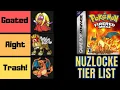Ranking every Pokemon in Fire Red OMEGA for nuzlocking In-depth Nuzlocke Tier list ROM hack