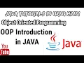 OOP Introduction in Java Tutorial for Beginners