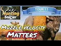 BEST GAMES HUNTING SNIPER MUZZLE VELOCITY TUTORIAL FOR BEGINNER HUNTERS TOUR 11 pls subscribe