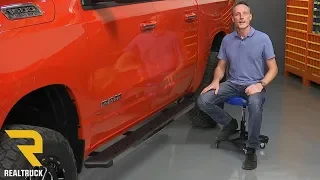 How to Install Ionic 61 Series Black Running Boards on a 2019 Ram 1500 Crew Cab