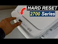 HP DeskJet 2700 Hard Reset - How To Fix Printer Common Problems