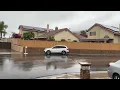 Heavy Rain in Corona California usa