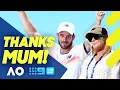 Tommy Paul thanks his Mum for traveling around the world to watch him win Wide World of Sports