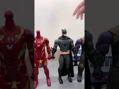 Remove the head of a Marvel superhero figure.